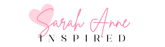 Sarah Anne Inspired Logo for Clean Beauty and Skincare