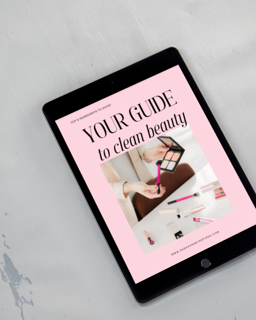 Free clean beauty guide