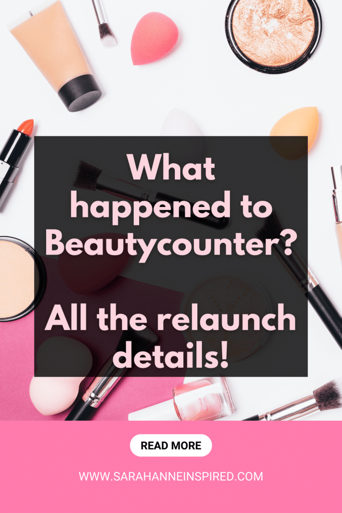 what happened to beautycounter, beautycounter relaunch, counter beauty brand