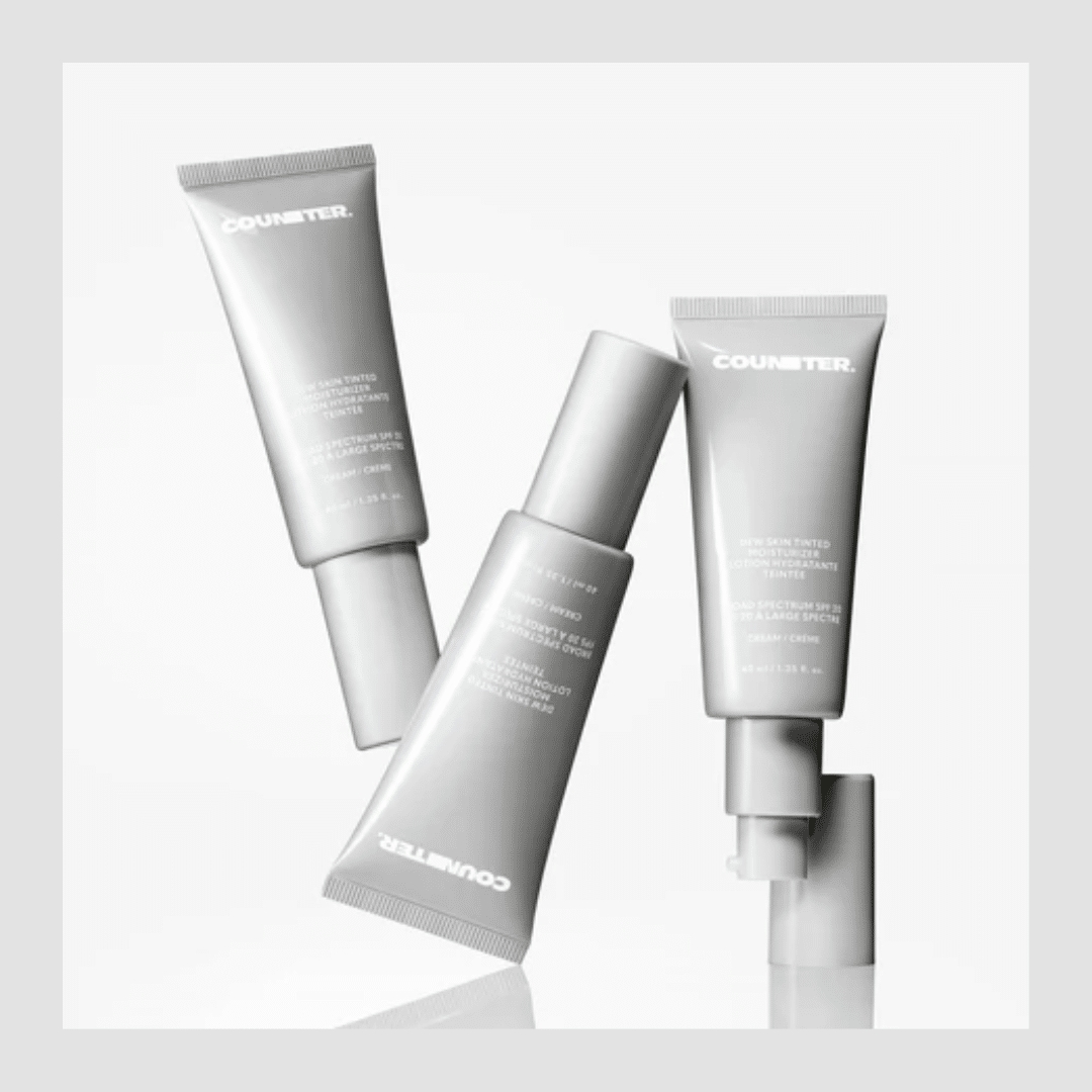 counter dew skin tinted moisturizer