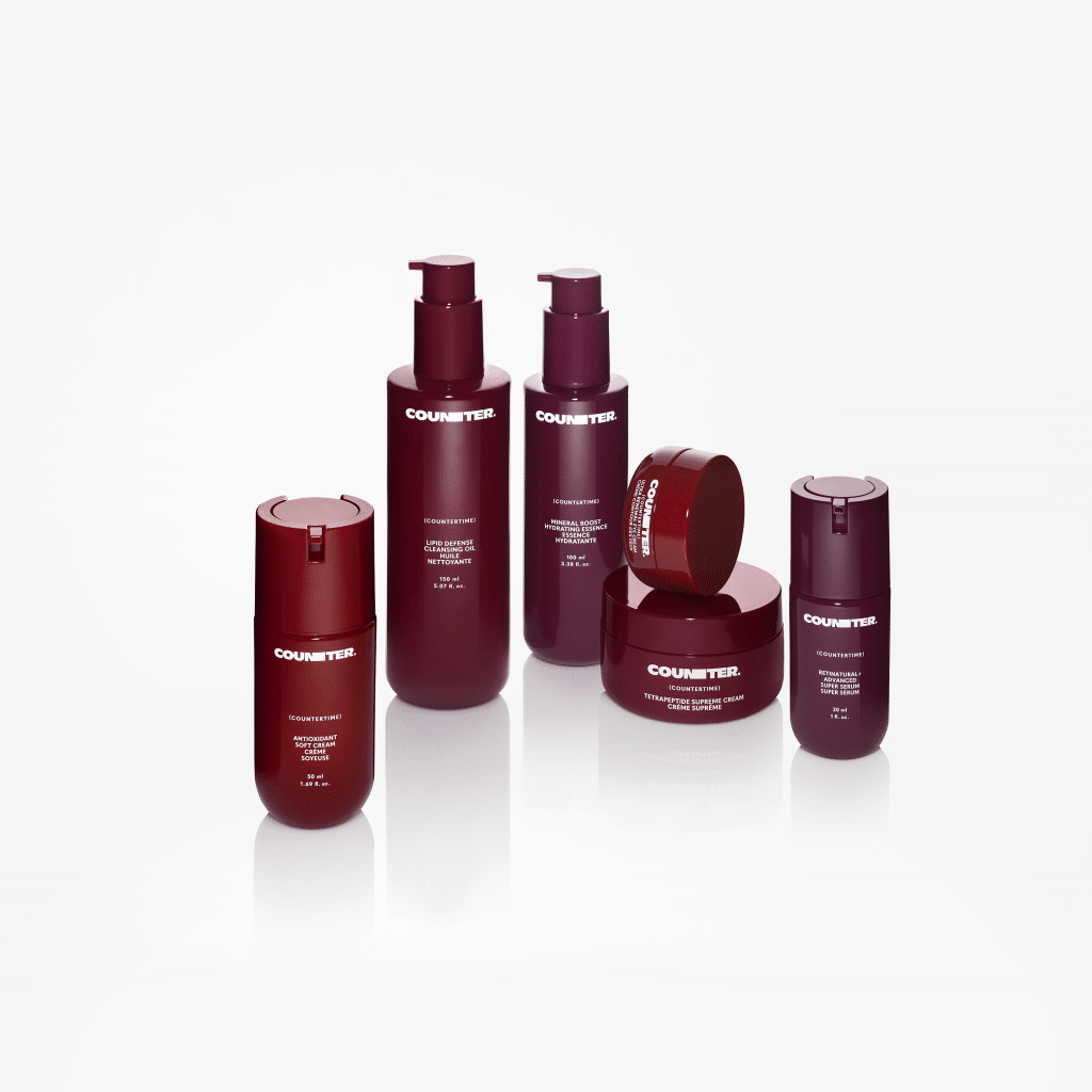countertime skincare line, Best anti aging regimen for 40s, Anti aging tips for 40s, Best anti aging skincare for 40s, counter skincare
