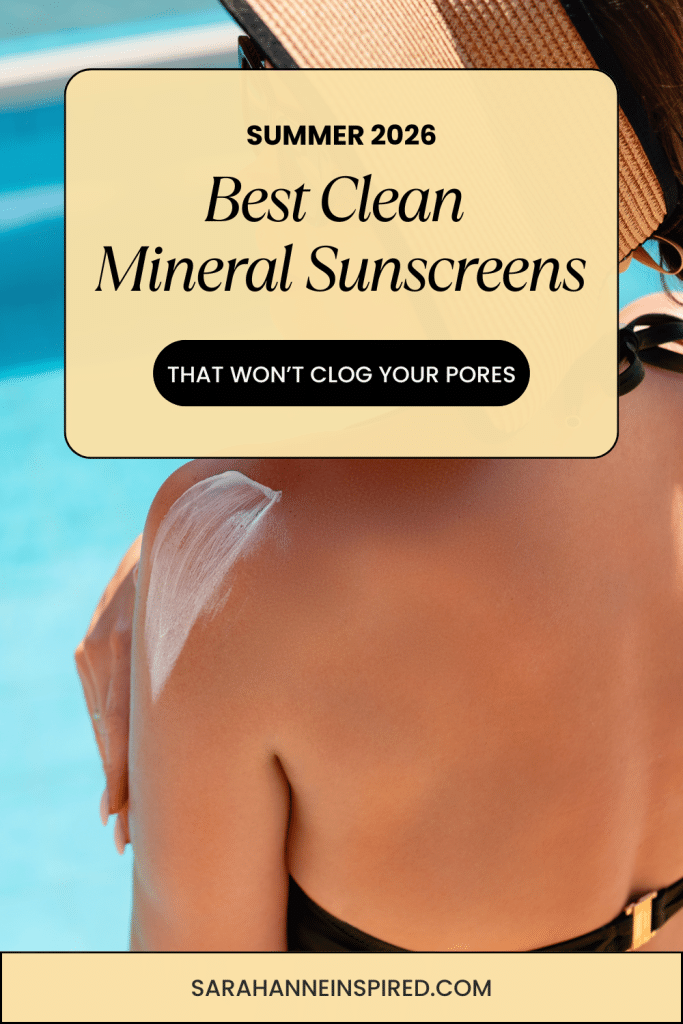 best clean mineral sunscreens, non toxic sunscreen