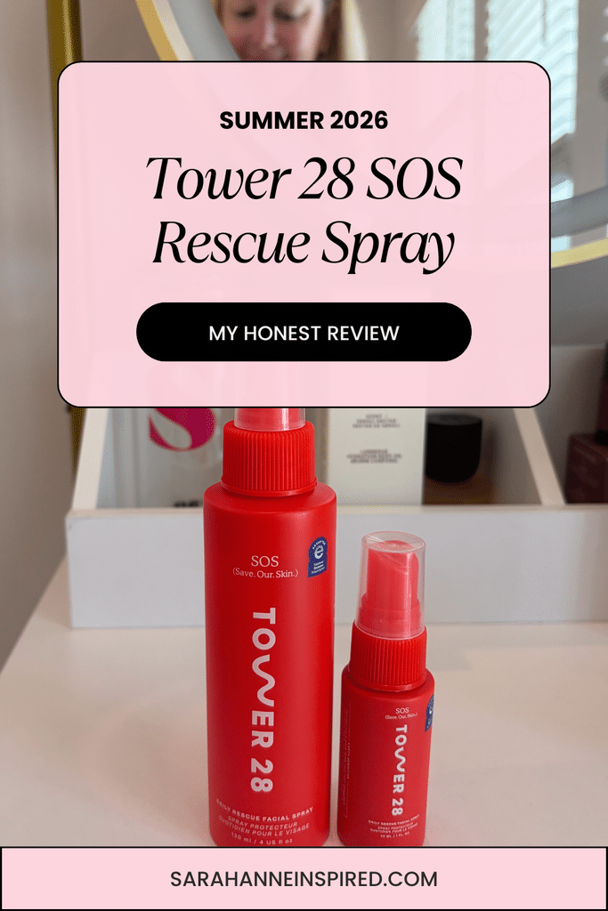 Tower 28 SOS Spray Review, Tower 28 SOS spray, Tower 28 facial spray review, Tower 28 hypochlorous acid spray, Tower 28 SOS spray for redness